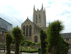 St Edmundsbury Cathedral from the East