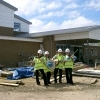 Music students outside the new Swavesey venue