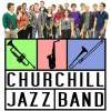 Churchill Jazz Band Logo and Band members